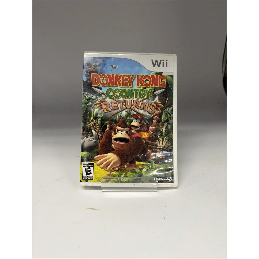 Donkey Kong Country Returns (Nintendo Wii, 2010) Authentic - CIB Complete Tested